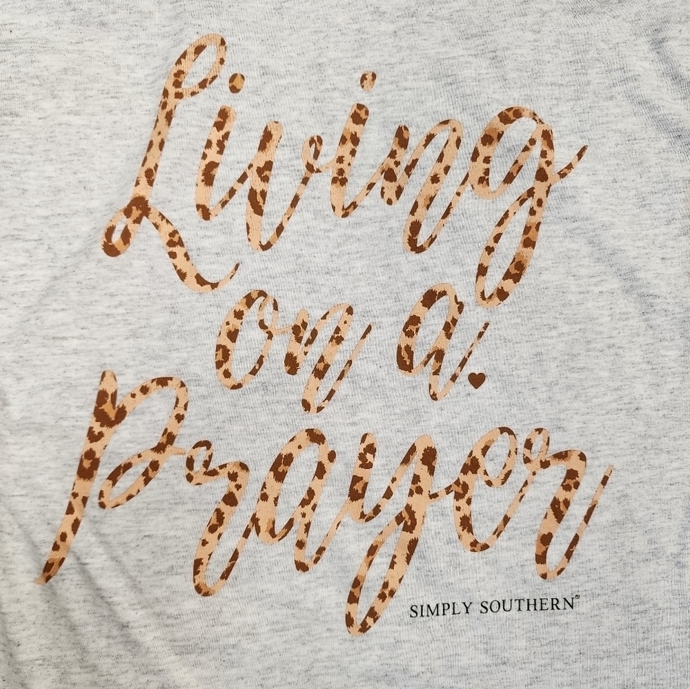 NWT SS Living On A Prayer top​ - Picture 2 of 5